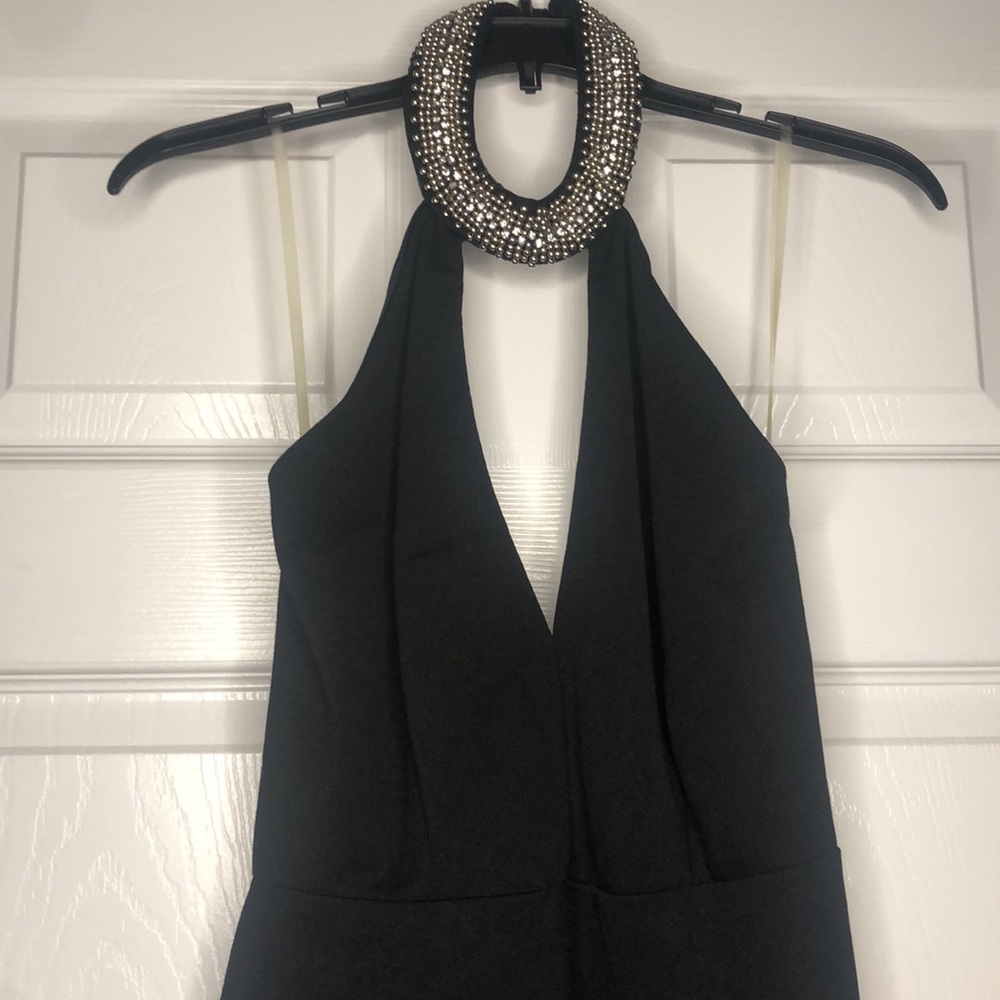 Charlotte Russe Diamond Choker Evening Dress